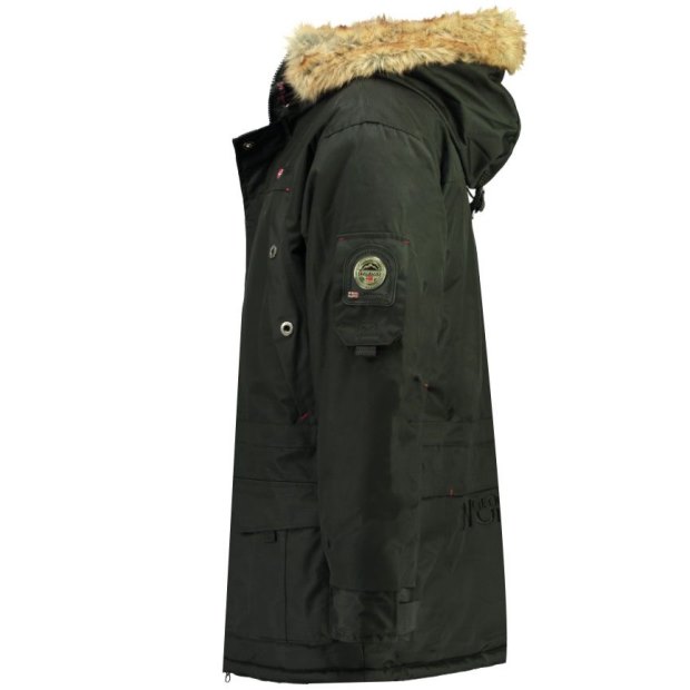 Geographical Norway Parka De Hombre Abiosaure Negro Nero