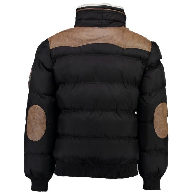 Geografico Norvegia Chaqueta De Hombre Abramovitch Negro Nero
