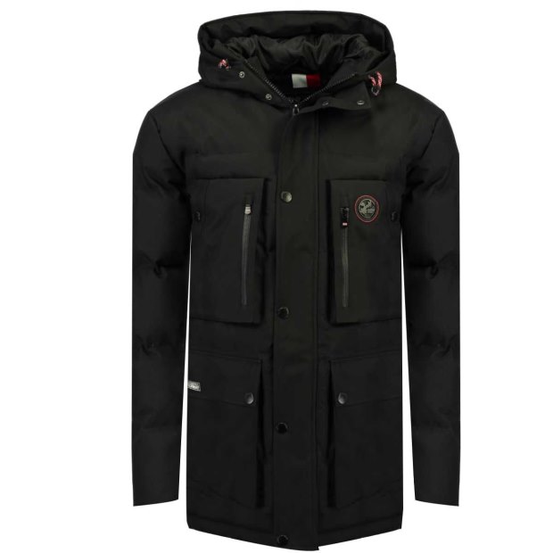 Geographical Norway Parka De Hombre Albert Negro Nero