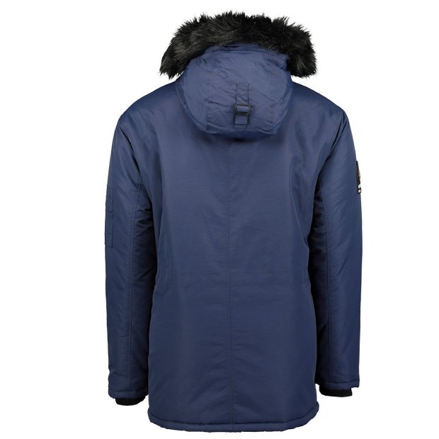Geographical Norway Parka De Hombre Alcaline Azul Marino Navy