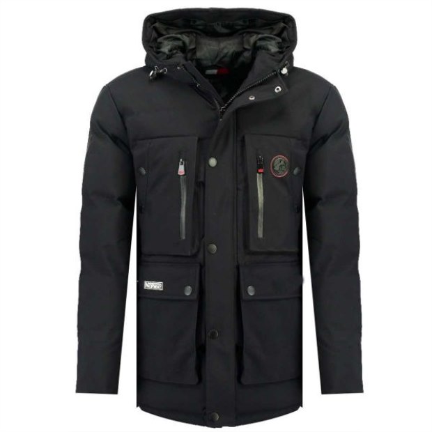 Geographical Norway Parka De Hombre Albert Azul Oscuro Oscuro