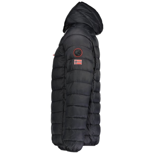 Geografico Norvegia Alaric Hombre Negro Nero