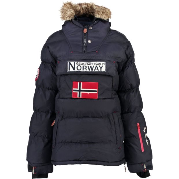 Geografico Norvegia Chaqueta De Mujer Anson Azul Marino Navy