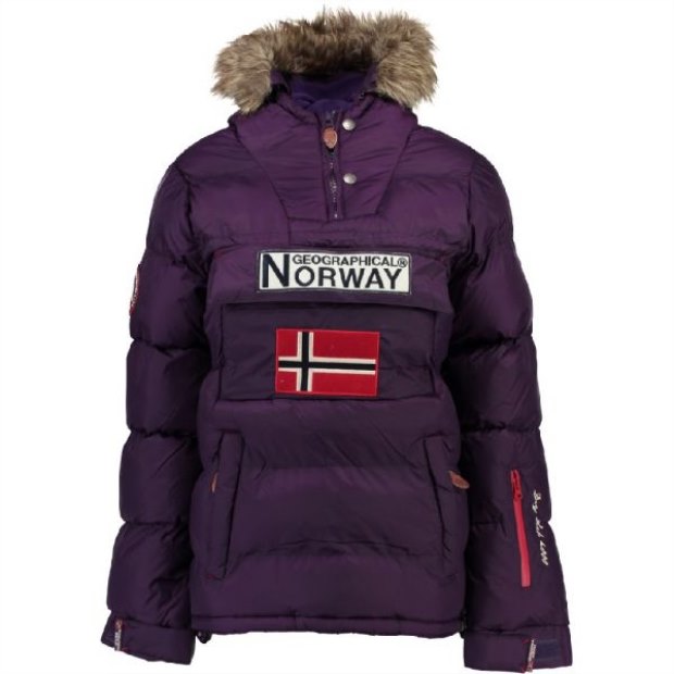Geografico Norvegia Chaqueta De Mujer Anson Púrpura Darpura