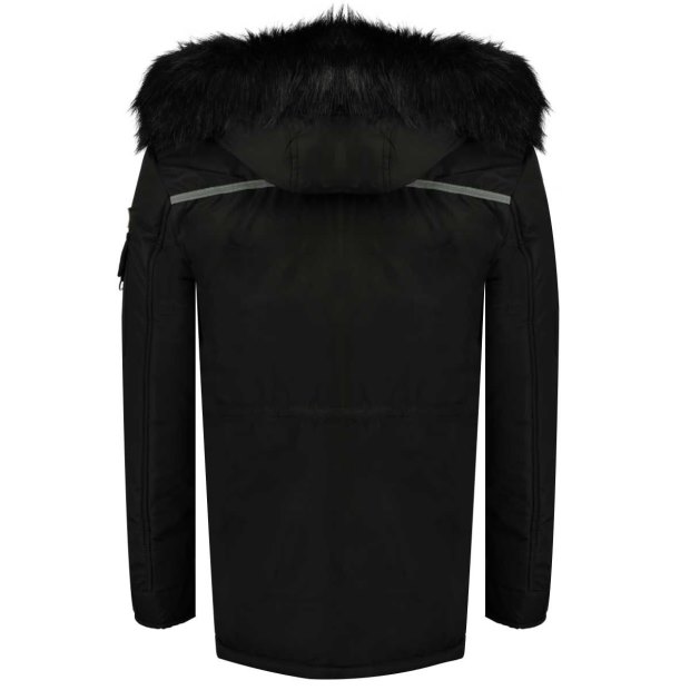 Geographical Norway Parka De Hombre Arthur Negro Nero