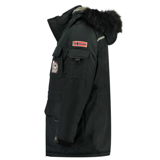 Geographical Norway Parka De Hombre Arthur Negro Nero