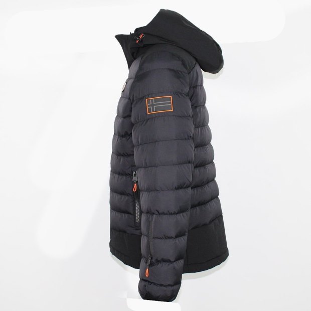 Geografico Norvegia Aurelien Hombre Negro Nero