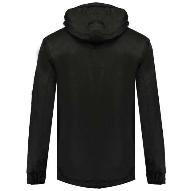 Geographical Norway Parka De Hombre Barker Negro Nero