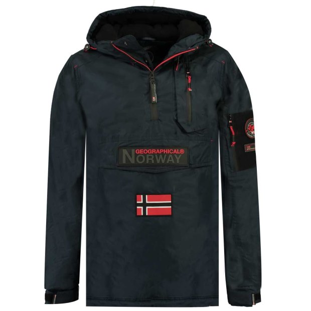 Geographical Norway Parka De Hombre Barker Azul Marino Navy