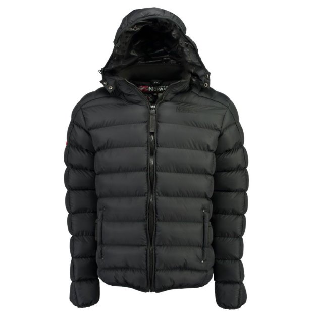 Geographical Norway Parka De Hombre Balance Negro Nero
