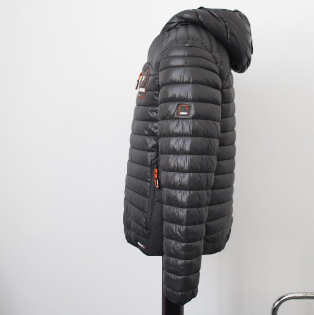 Geografico Norvegia Chaqueta De Hombre Briout Gris Gris