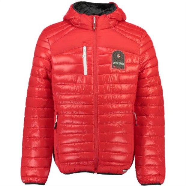 Geografico Norvegia Chaqueta De Hombre Briout Rojo Rosso