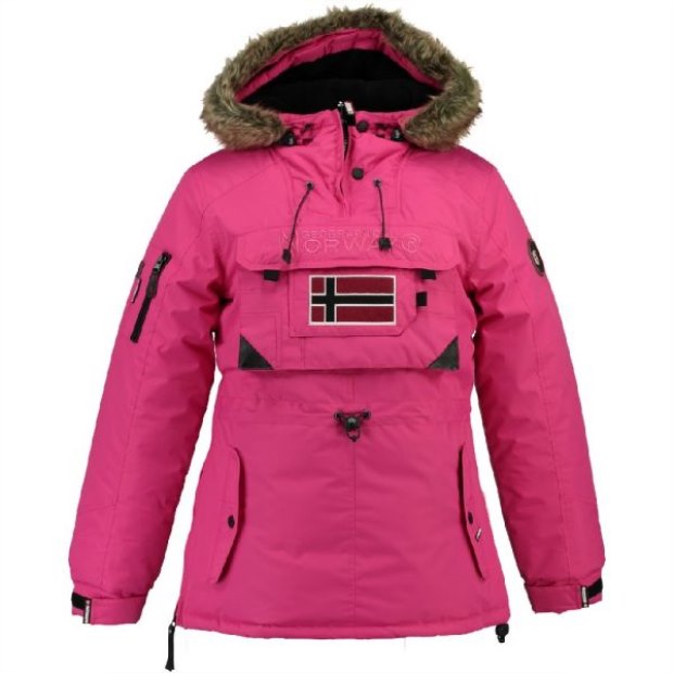 Geographical Norway Parka De Mujer Baby Fucsia Fucsia