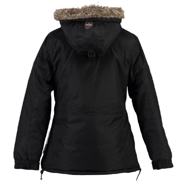 Geographical Norway Parka De Mujer Baby Negro Nero