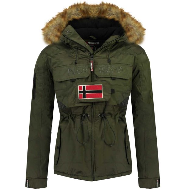 Geographical Norway Parka De Hombre Panca Caqui Kaki