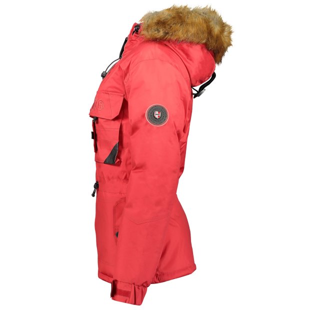 Geographical Norway Parka De Hombre Bench Rojo Rosso