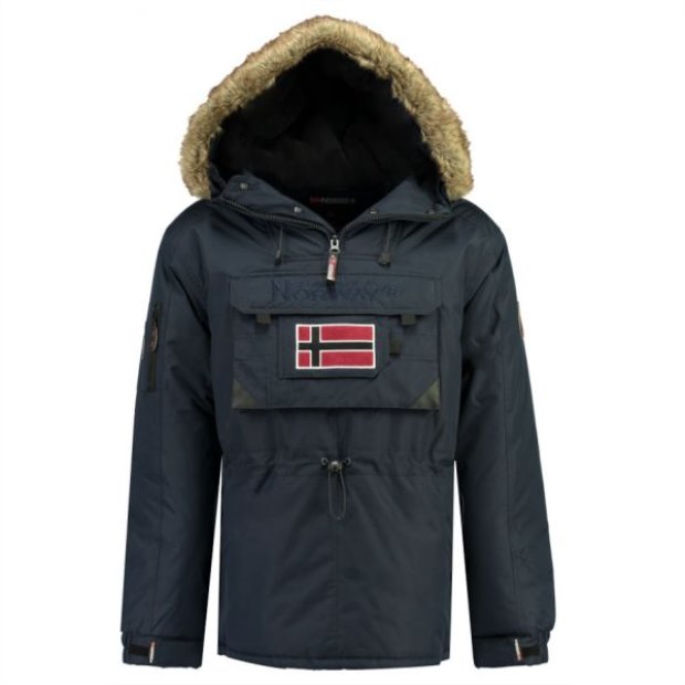 Geographical Norway Parka De Hombre Beco Azul Marino Navy