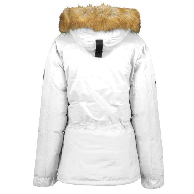 Geografico Norvegia Parka De Mujer Bellaciao Blanco Bianco