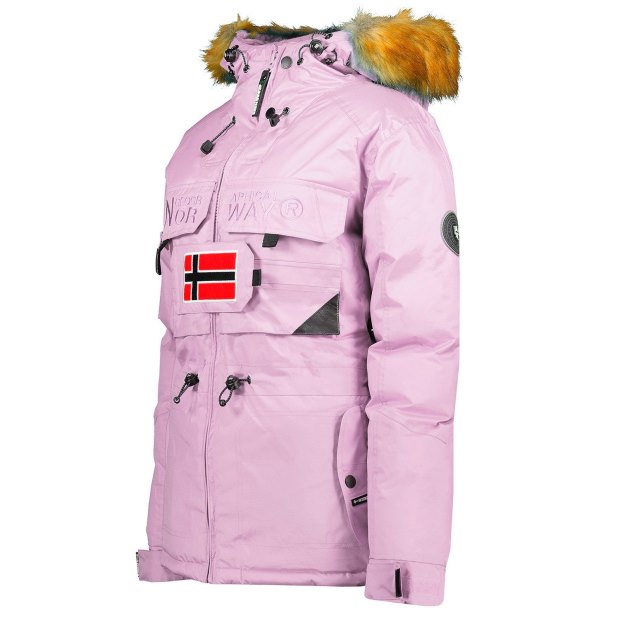 Geographical Norway Parka De Mujer Bellaciao Rosa Claro Rosa