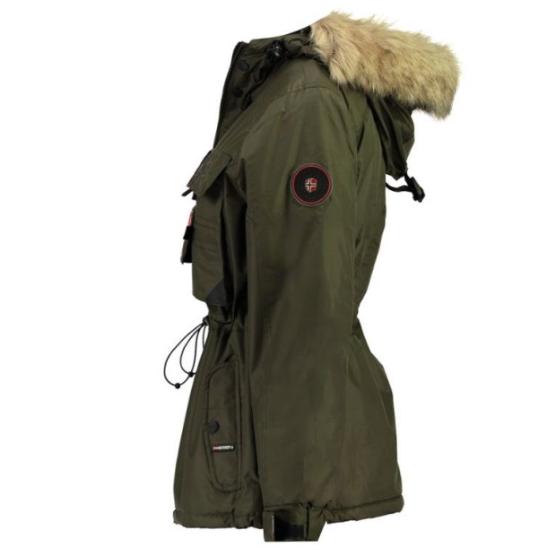 Geographical Norway Parka De Mujer Bellaciao Caqui Kaki