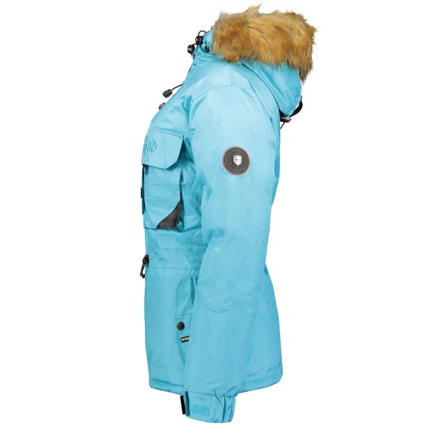 Geographical Norway Parka De Mujer Bellaciao Turquesa Turchese