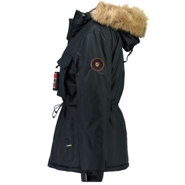 Geographical Norway Parka De Mujer Bellaciao Negro Nero
