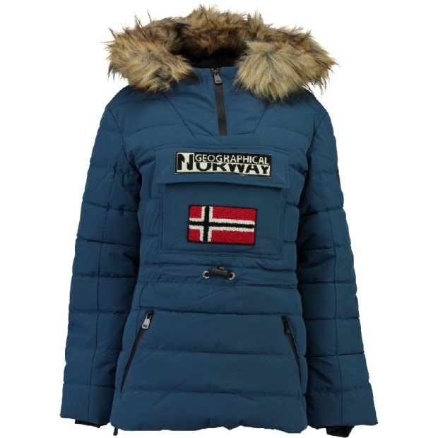 Geografico Norvegia Chaqueta De Mujer Bevakasha Azul Marino Navy
