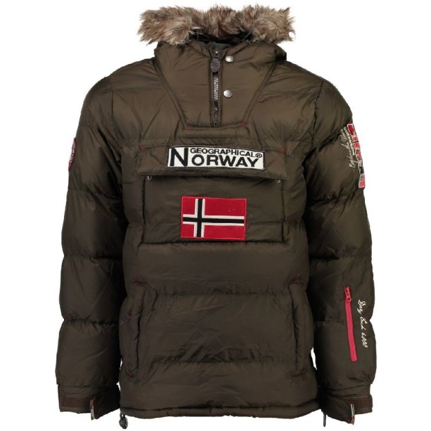 Geografia Norvegia Chaqueta De Niño Boker Caqui Kaki