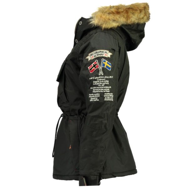 Geographical Norway Parka De Hombre Boomerang Nero Nero