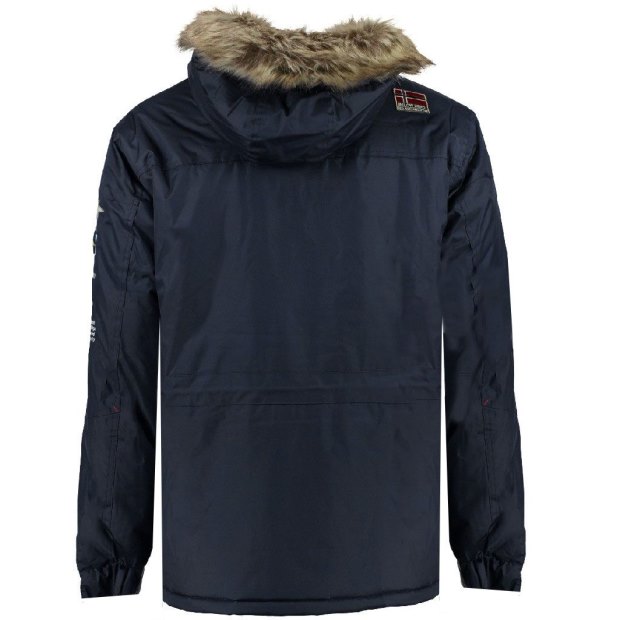 Geographical Norway Parka De Hombre Boomerang Azul Marino Navy