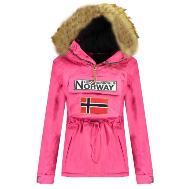 Geographical Norway Parka Da Donna Boomera Fucsia Fucsia
