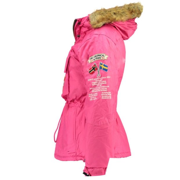 Geographical Norway Parka Da Donna Boomera Fucsia Fucsia