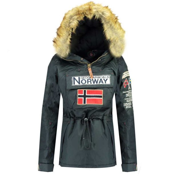 Geographical Norway Parka De Mujer Boomera Azul Marino Navy