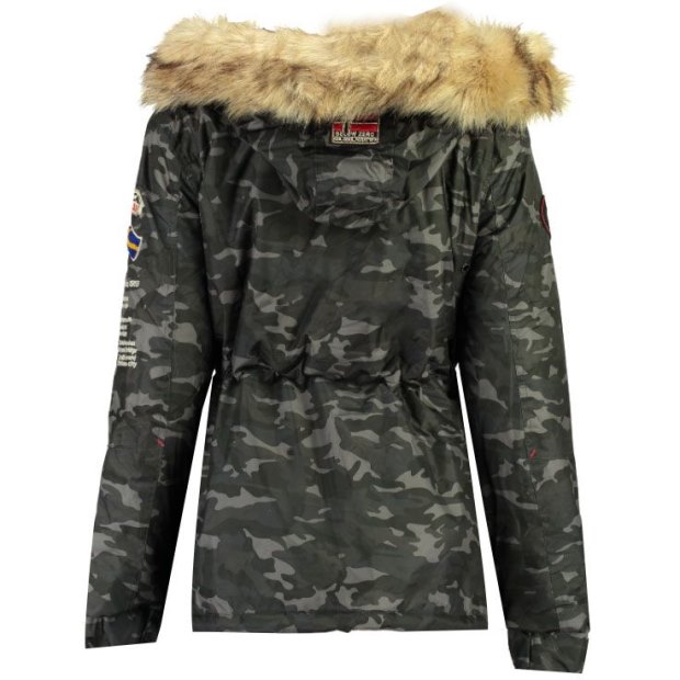 Geographical Norvegia Parka Mujer Boomera Cam0 Nero Nero