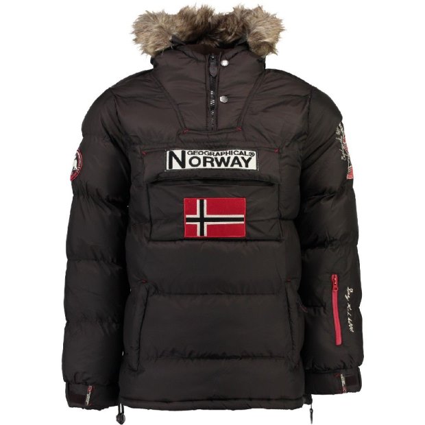 Geografico Norvegia Chaqueta De Hombre Boker Marrón Marr