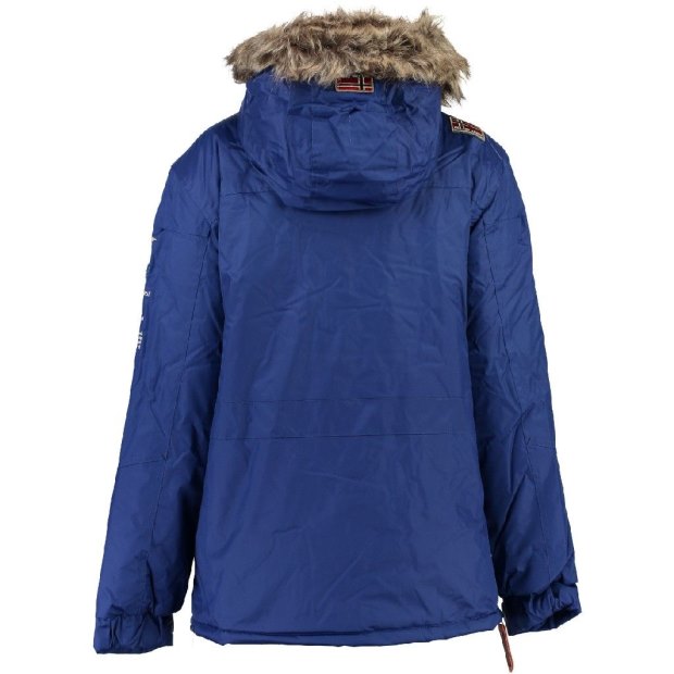 Geographical Norway Parka De Hombre Boomerang Blu Eléctrico Blu