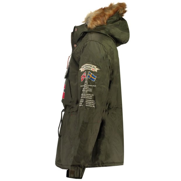 Geographical Norway Parka De Niño Boomerang Caqui Kaki