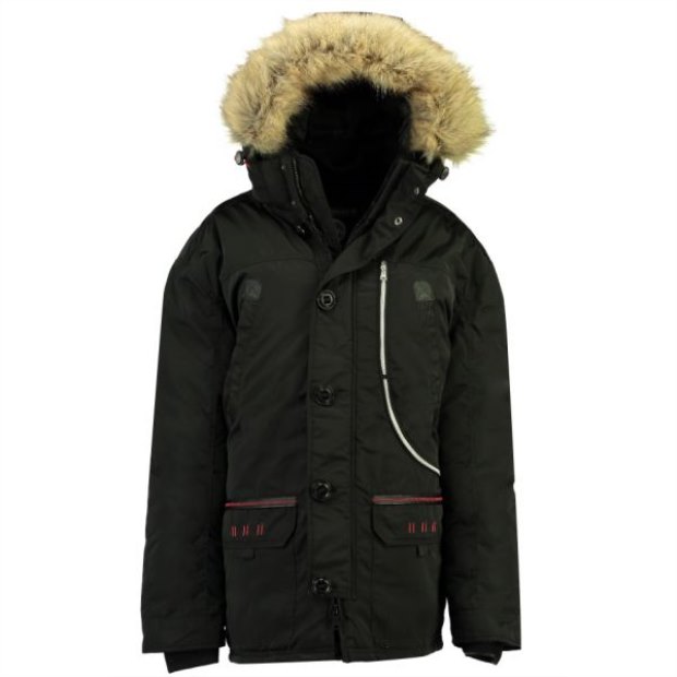 Geographical Norway Parka De Hombre Carnaval Negro Nero