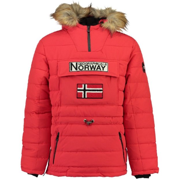 Geografico Norvegia Chaqueta De Hombre Casimodo Rojo Rosso