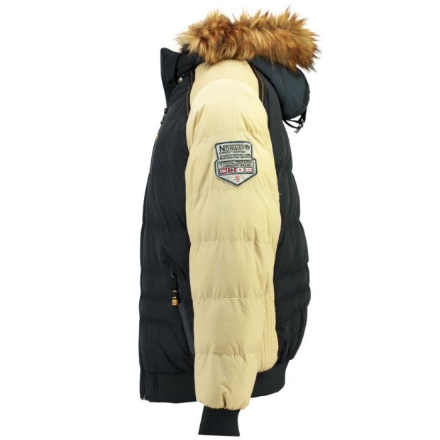 Geografico Norvegia Chaqueta De Hombre Caimpo Azul Marino Navy