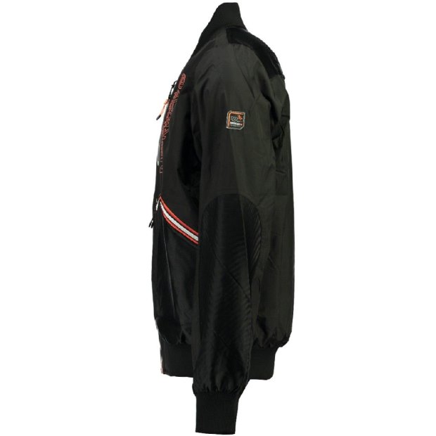 Geografico Norvegia Chaqueta De Hombre Campvalley Negro Nero