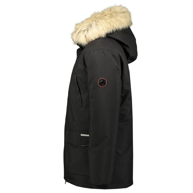 Geografico Norvegia Claude Hombre Negro Nero