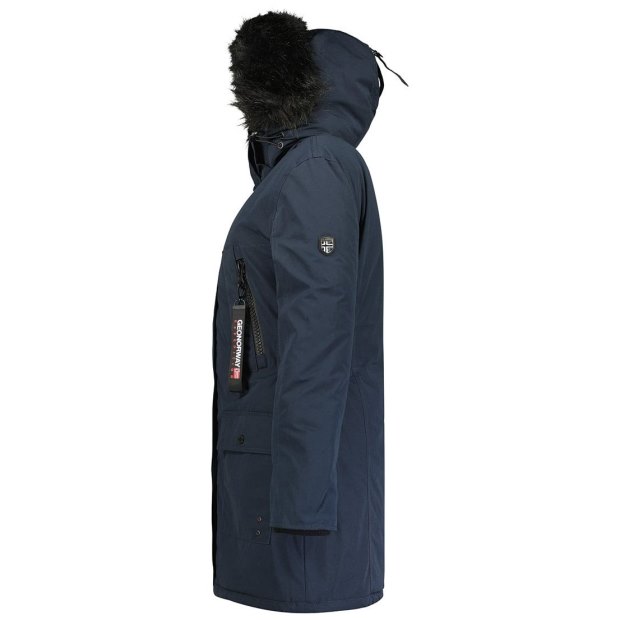 Geografico Norvegia Corta Lady Mujer Azul Marino Navy