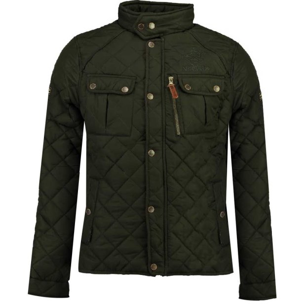 Geografico Norvegia Chaqueta De Hombre Dathan Caqui Kaki