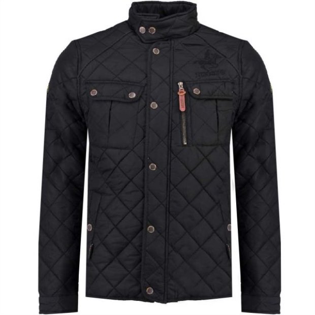 Geografico Norvegia Chaqueta De Hombre Dathan Azul Marino Navy