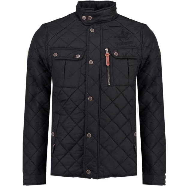 Geografico Norvegia Chaqueta De Hombre Dathan Azul Marino Navy