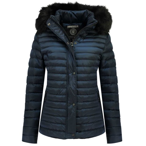 Geographical Norvegia Parka De Mujer Darmon Azul Blu