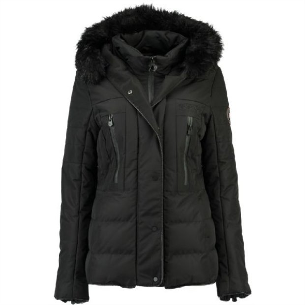 Geographical Norway Parka Da Donna Dionysos Negro Nero