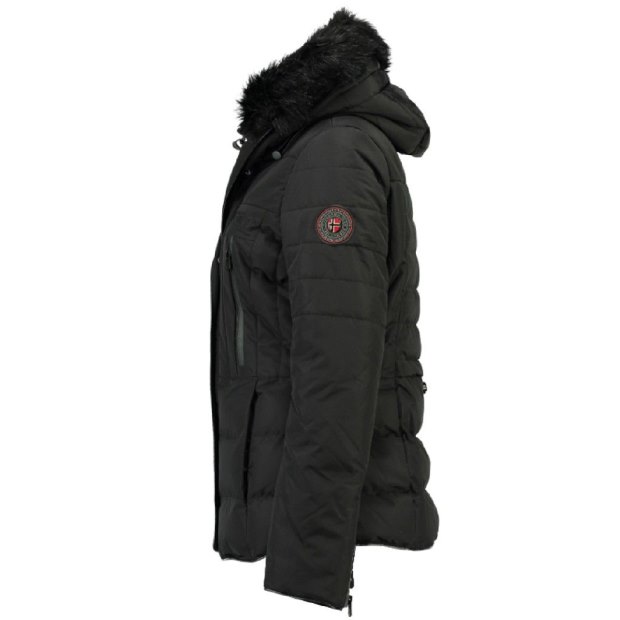Geographical Norway Parka Da Donna Dionysos Negro Nero