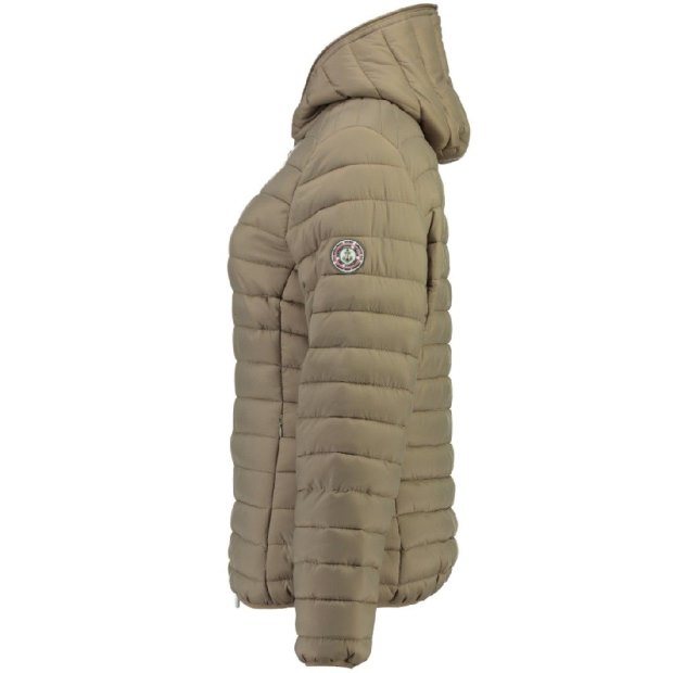 Geographic Norvegia Chaqueta De Mujer Dinette Cappuccio Taupe Taupe